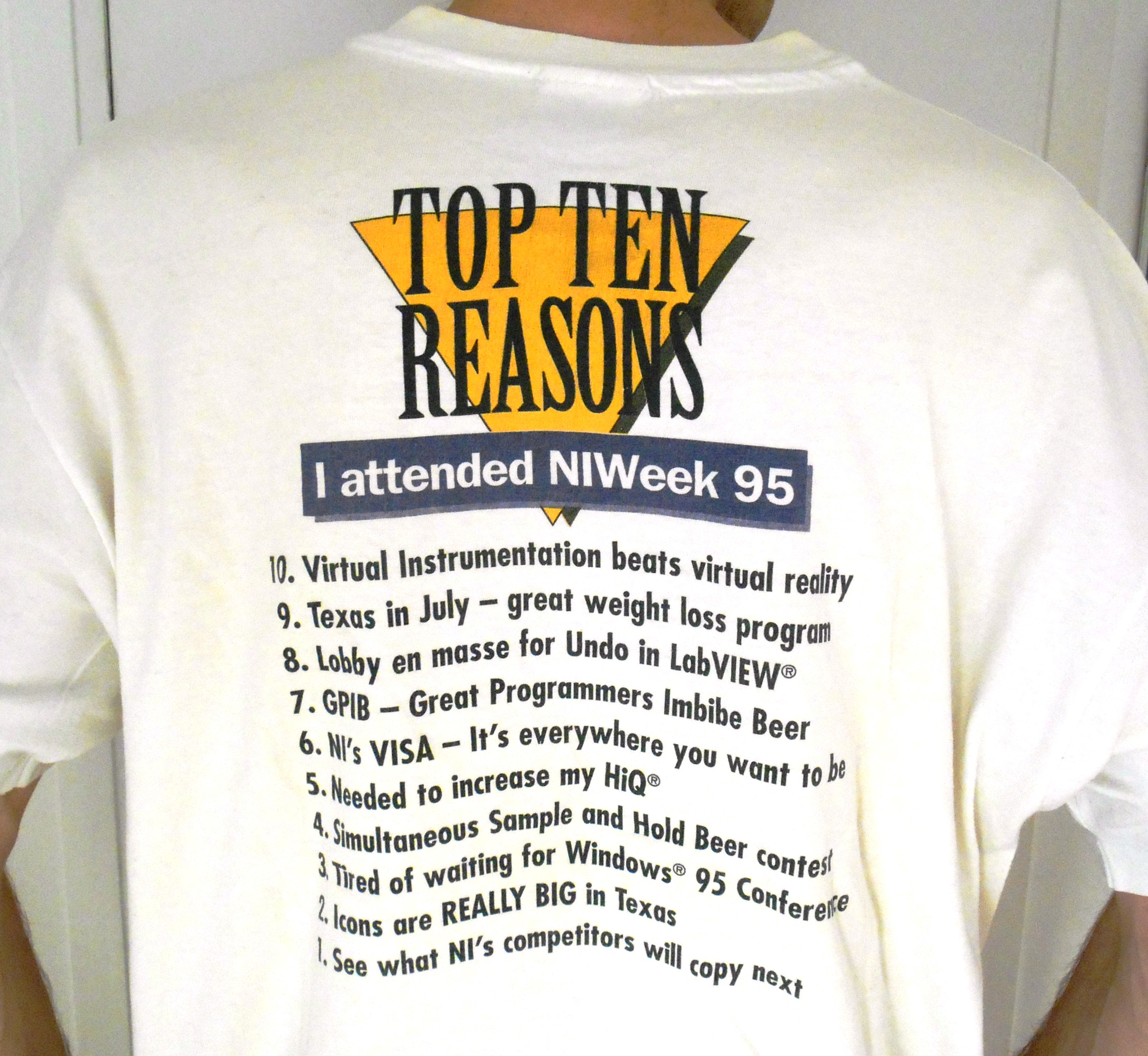 NIWeek 1995 T-Shirt